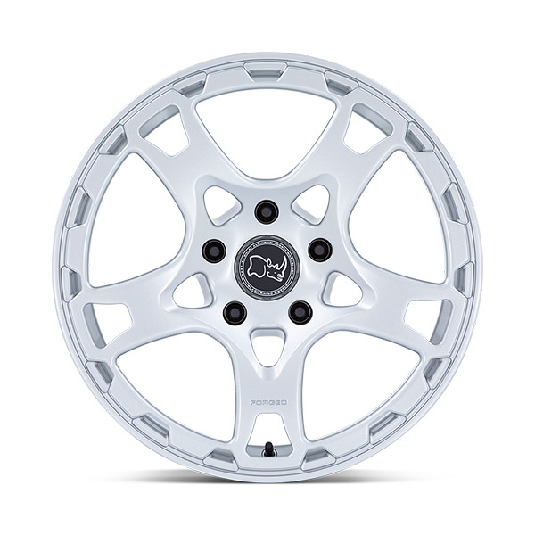 Black Rhino Wheels Klaue BR402 Silver 18x8 20mm Offset 5x130