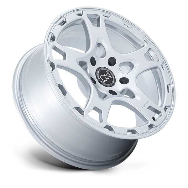Black Rhino Wheels Klaue BR402 Silver 18x8 20mm Offset 5x130