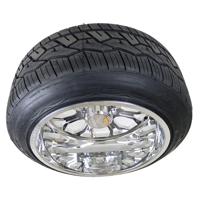 KG1 Forged Checkmate Polished Nitto NT420V