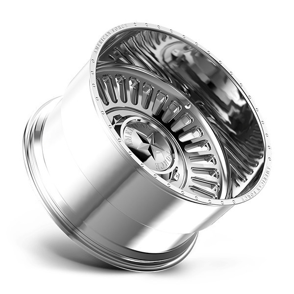 American Force Forged Wheels Stealth DC DC06 Polished 22x14 -90mm Offset 6x114.3 (6x4.5)