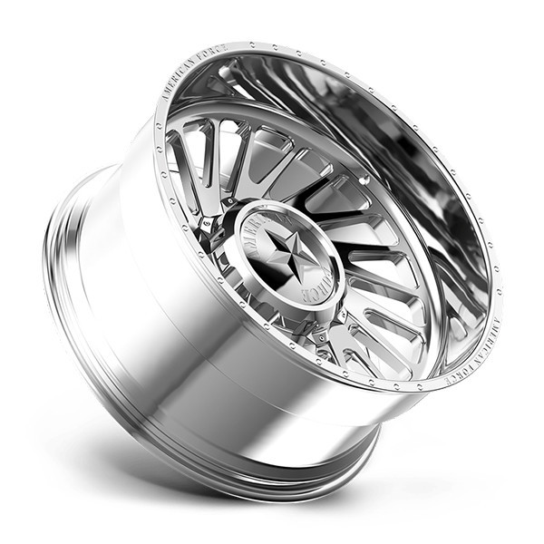 American Force Forged Wheels Dynamo DC DC04 Polished 22x12 -55mm Offset 6x120