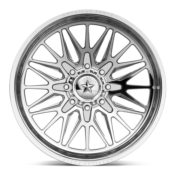 American Force Forged Wheels Frost SFCC CKH41 Polished 22x12 -55mm Offset 8x170