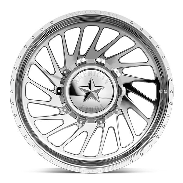 American Force Forged Wheels Dynamo DC DC04 Polished 22x12 -55mm Offset 6x120