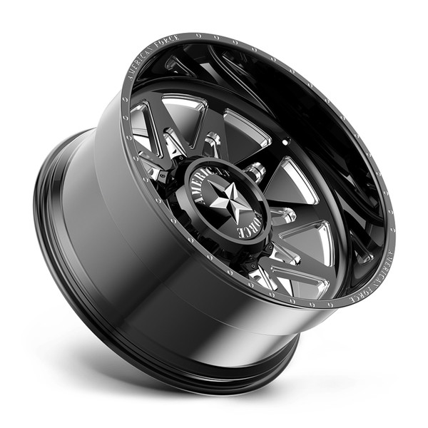 American Force Forged Wheels Veritas CC DC05 Black Milled 22x12 -55mm Offset 6x120