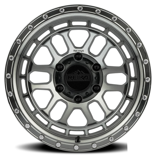 Reika Wheels Rambler R35 Machined Clear 17x8.5 0mm Offset 6x135