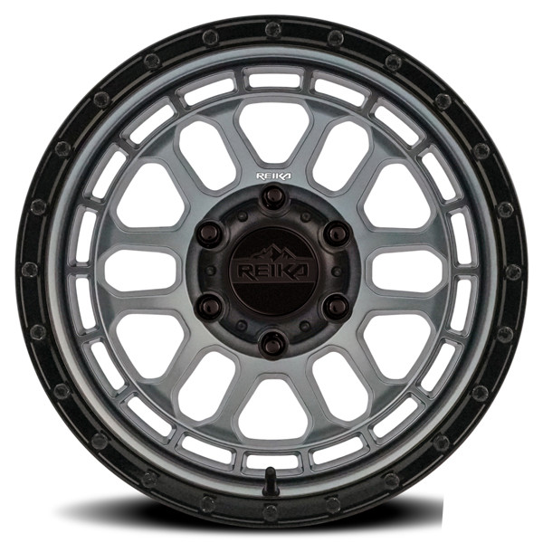 Reika Wheels Rambler R35 Gloss Graphite Black Ring 17x8.5 0mm Offset 6x120