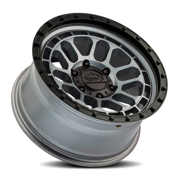 Reika Wheels Rambler R35 Gloss Graphite Black Ring 17x8.5 0mm Offset 6x120