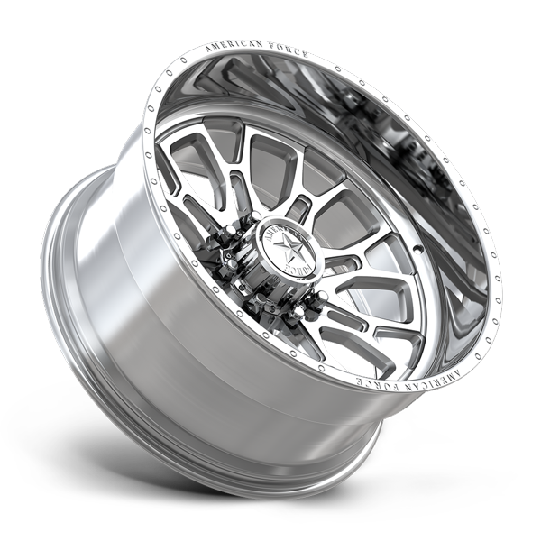American Force Forged Wheels Ballistic SFCC CKH44 Polished 20x12 -55mm Offset 8x180