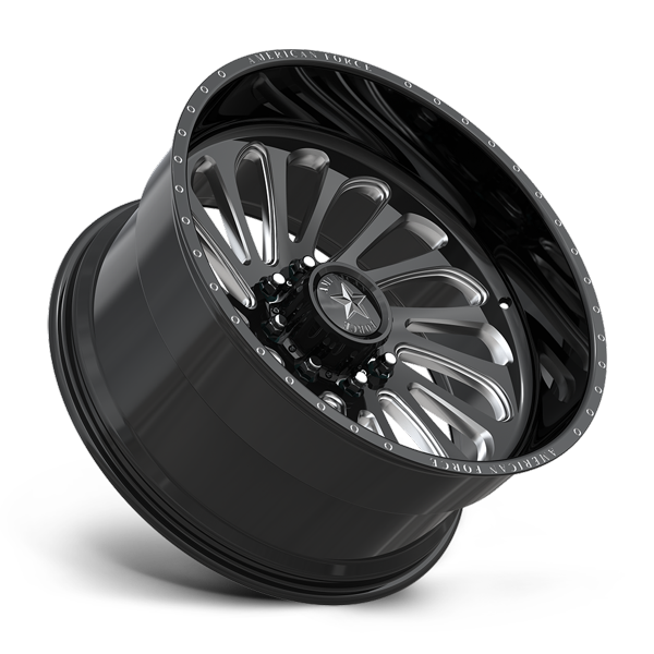 American Force Forged Wheels Supreme CC CKH45 Gloss Black Milled 20x12 -55mm Offset 8x170