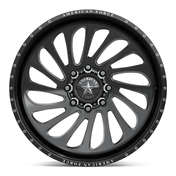 American Force Forged Wheels Supreme CC CKH45 Gloss Black Milled 20x12 -55mm Offset 8x170