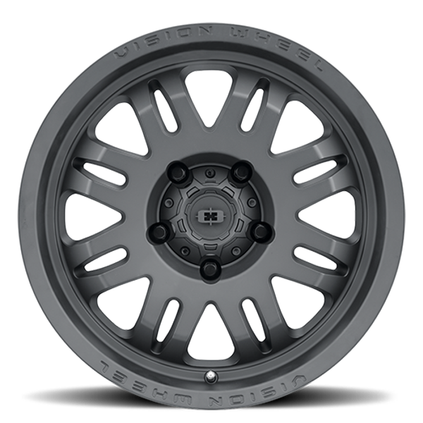 Vision Wheels Inferno 409 Satin Black 17x9 12mm Offset 6x120