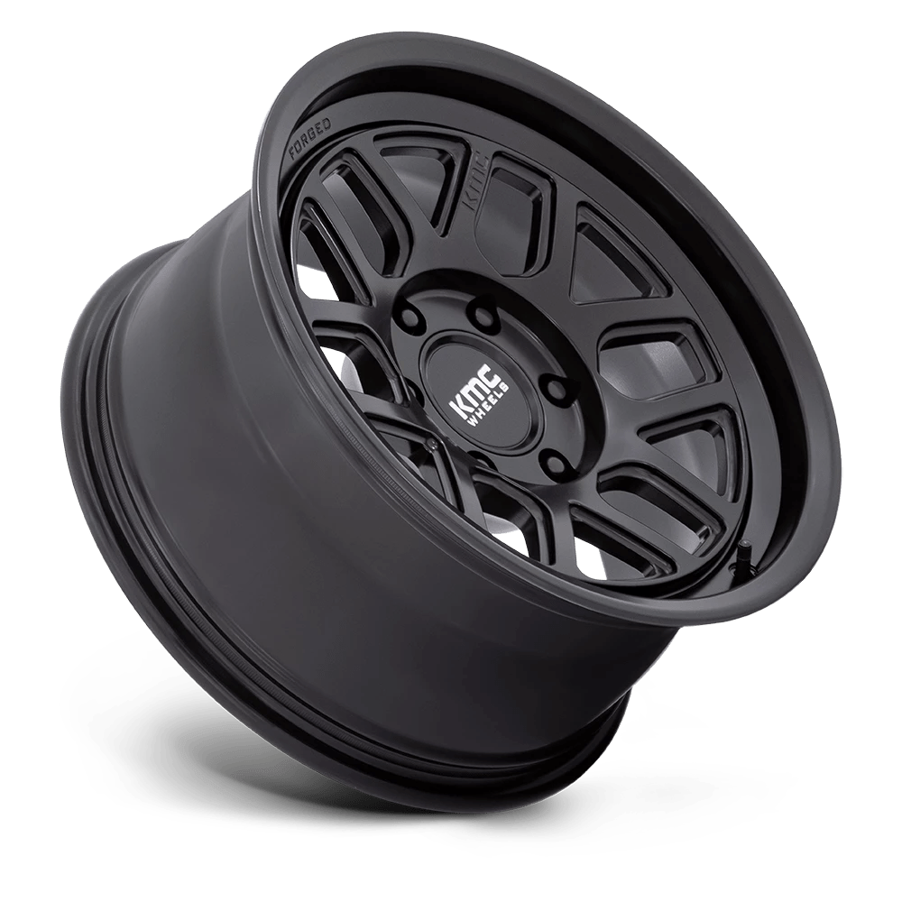 KMC Wheels Mesa Forged Monoblock KM446 Satin Black 18x9 18mm Offset 6x135