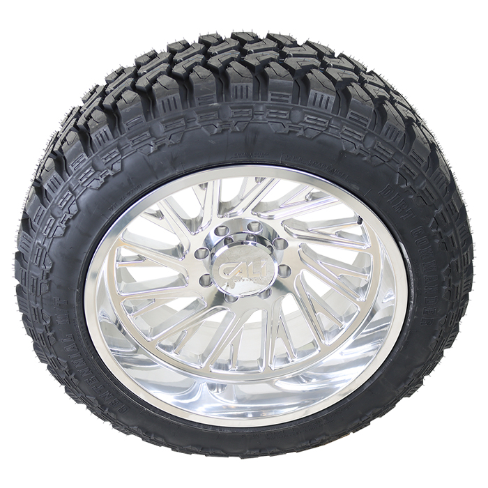 Cali Offroad Purge 9114 Polished Centennial Dirt Commander M/T