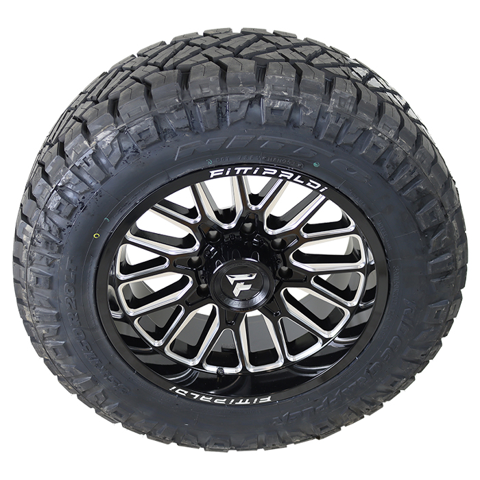 Fittipaldi FA18BM Gloss Black Milled Nitto Ridge Grappler