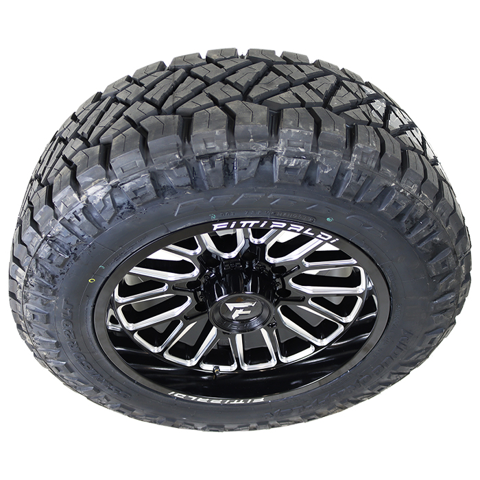 Fittipaldi FA18BM Gloss Black Milled Nitto Ridge Grappler