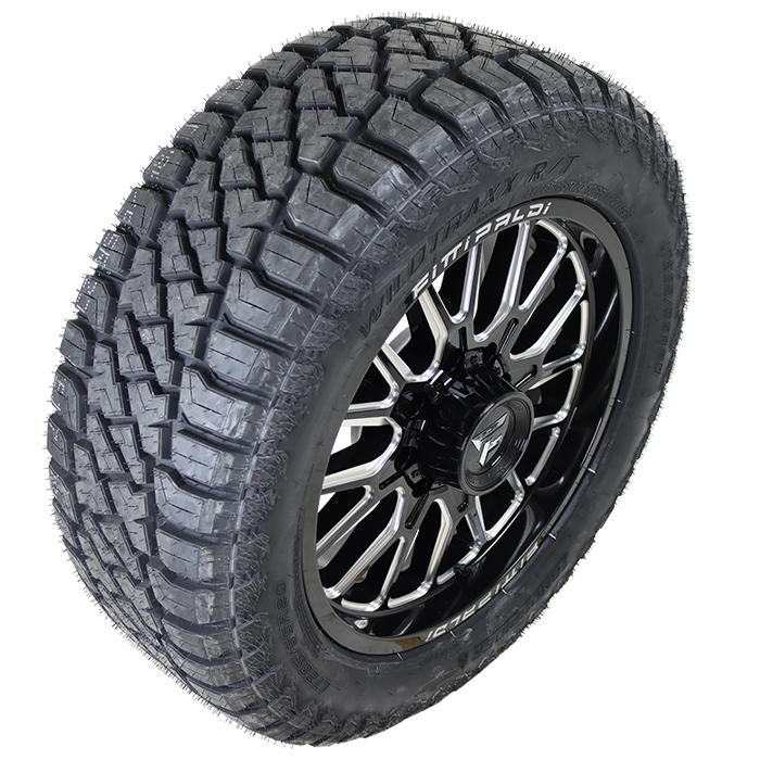 Fittipaldi FA18BM Gloss Black Milled Landspider Wildtraxx R/T