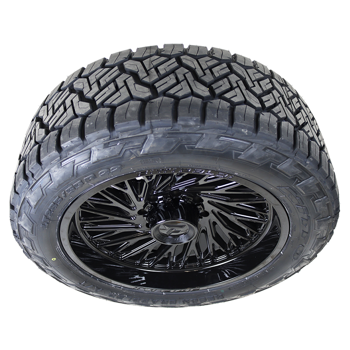 Fittipaldi FA15B Gloss Black Nitto Recon Grappler A/T