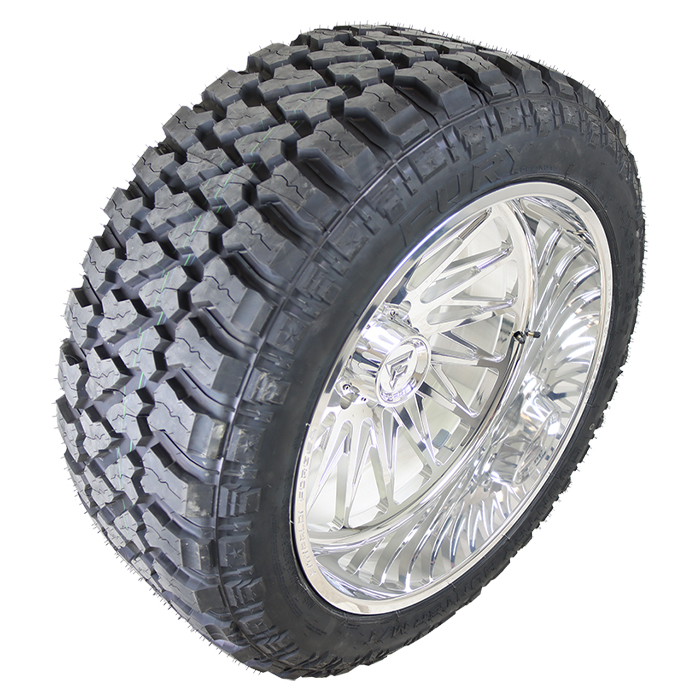 Fittipaldi Forged FTF506P Polished Fury Country Hunter M/T