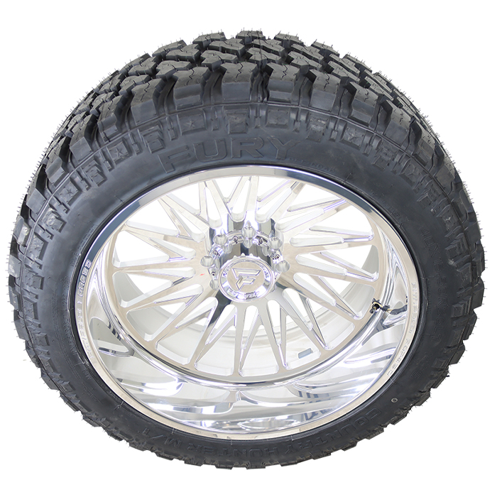 Fittipaldi Forged FTF506P Polished Fury Country Hunter M/T