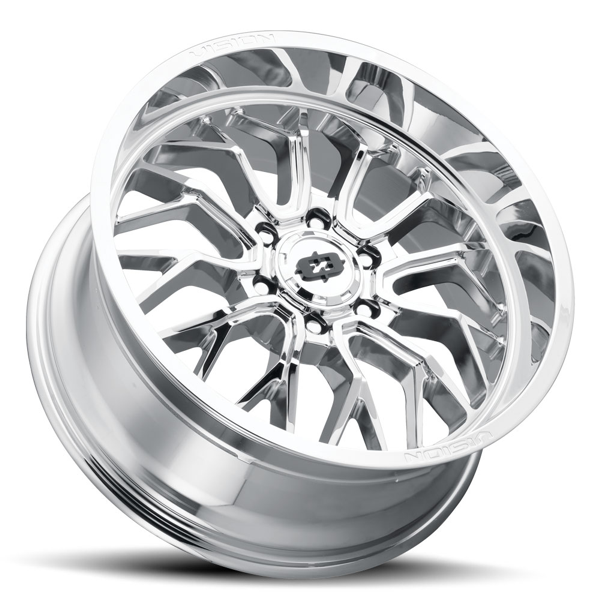 Vision Wheels Riot 402 Chrome 18x9 12mm Offset 8x180