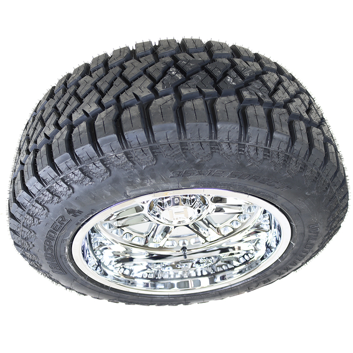 Hostile H124 Lunatic Chrome Landspider Wildtraxx R/T