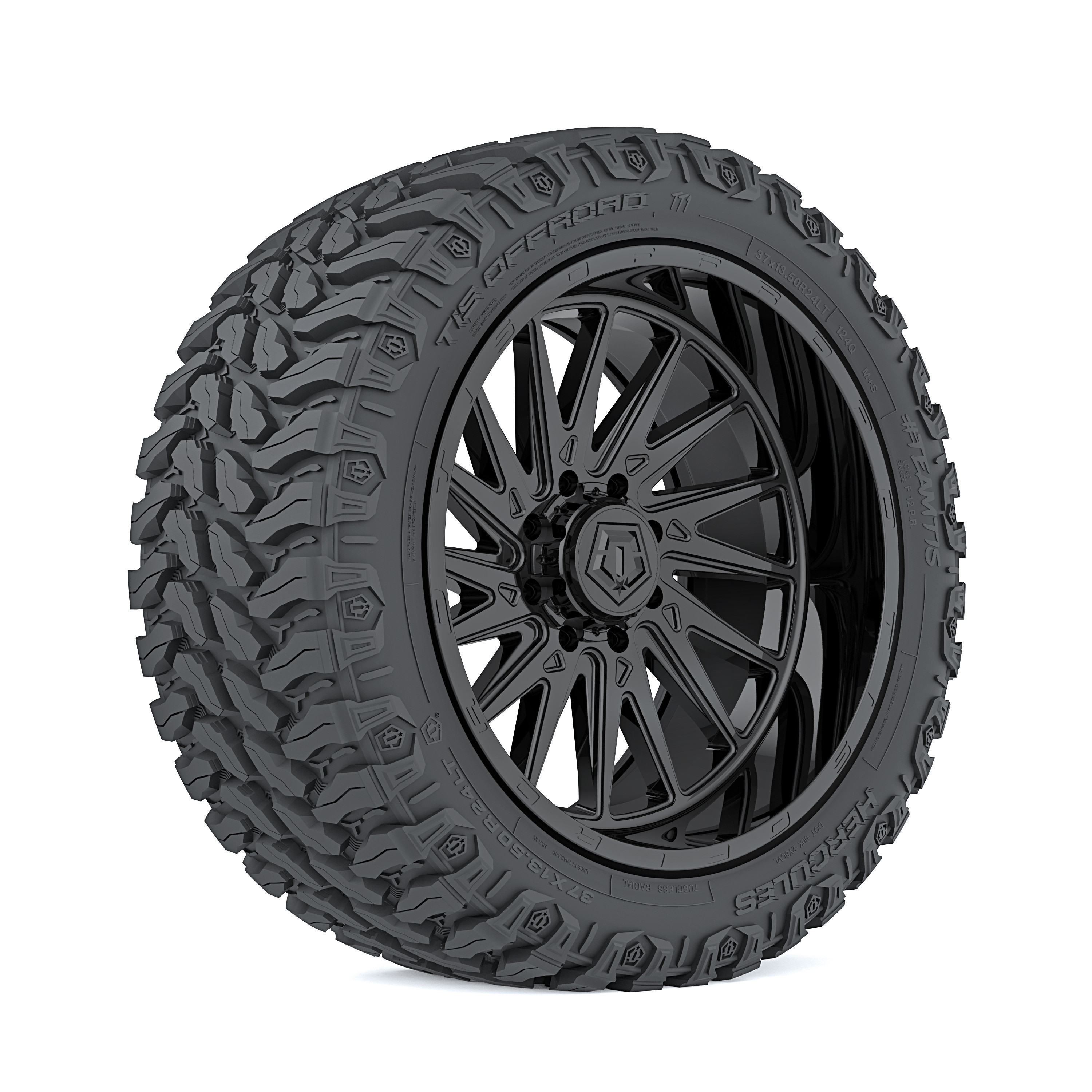 TIS 547B 20x12 -44mm All Black | 547B-2126844 | RimzOne