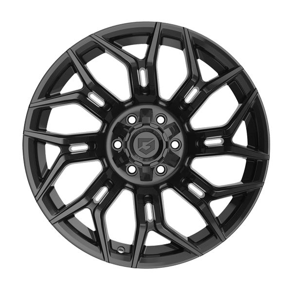 20 Inch 20x9 Gear Off Road 771B Black Wheels Rims 8x180 +18