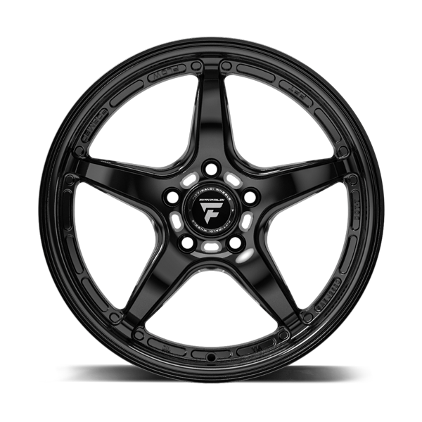 Fittipaldi Wheels 367B Gloss Black 17x8 35mm Offset 5x100