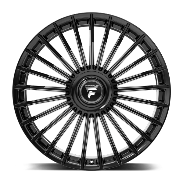 Fittipaldi Wheels 370B Gloss Black 22x9.5 15mm Offset 5x115,5x120