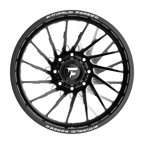 Fittipaldi Forged Wheels FTF501BM Gloss Black Milled 22x10 -19mm Offset 8x180