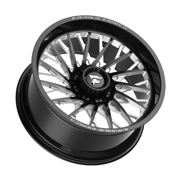 Fittipaldi Forged Wheels FTF501BM Gloss Black Milled 22x10 -19mm Offset 8x180