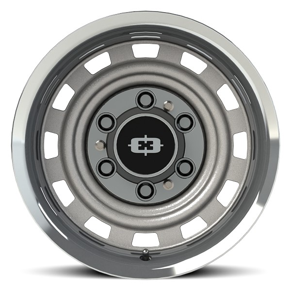 Vision Wheels Cheyenne 54 Silver Machined Lip 18x8 -6mm Offset 6x139.7 (6x5.5)