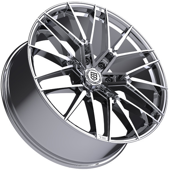 TIS Motorsports Wheels 506C Chrome 22x10 24mm Offset 6x135