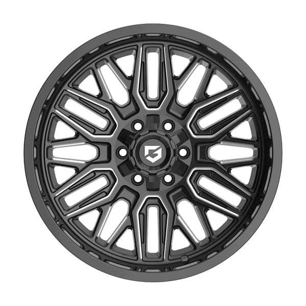 Gear Offroad Wheels Surge 775BM Gloss Black Milled 20x10 -19mm Offset 8x170