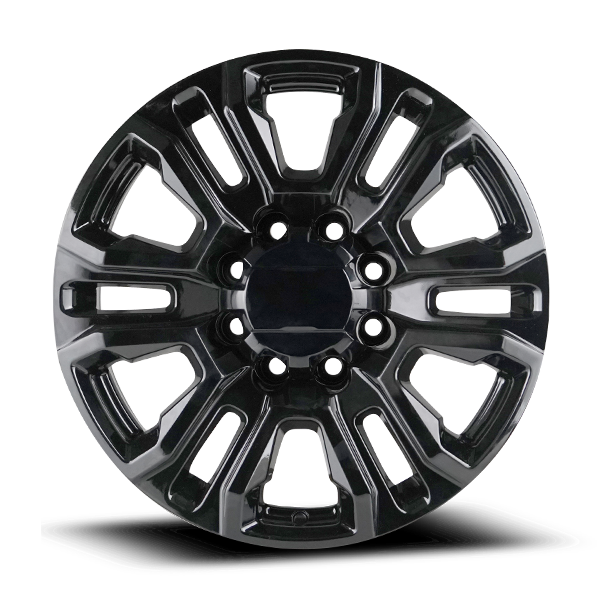 OE Concepts Wheels 2015-Newer GMC Denali 2500 G19 Gloss Black 22x8.5 15mm Offset 8x165.1 (8x6.5)