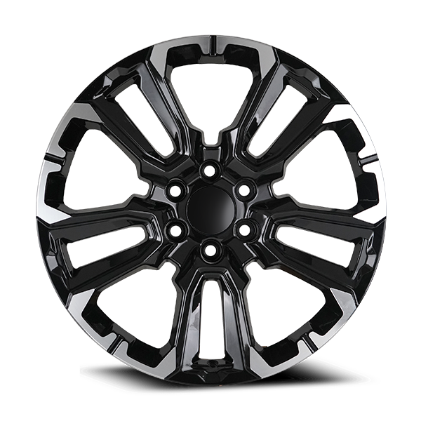 OE Concepts Wheels 21-2022 Silverado C31 Gloss Black Machined 24x10 28mm Offset 6x139.7 (6x5.5)