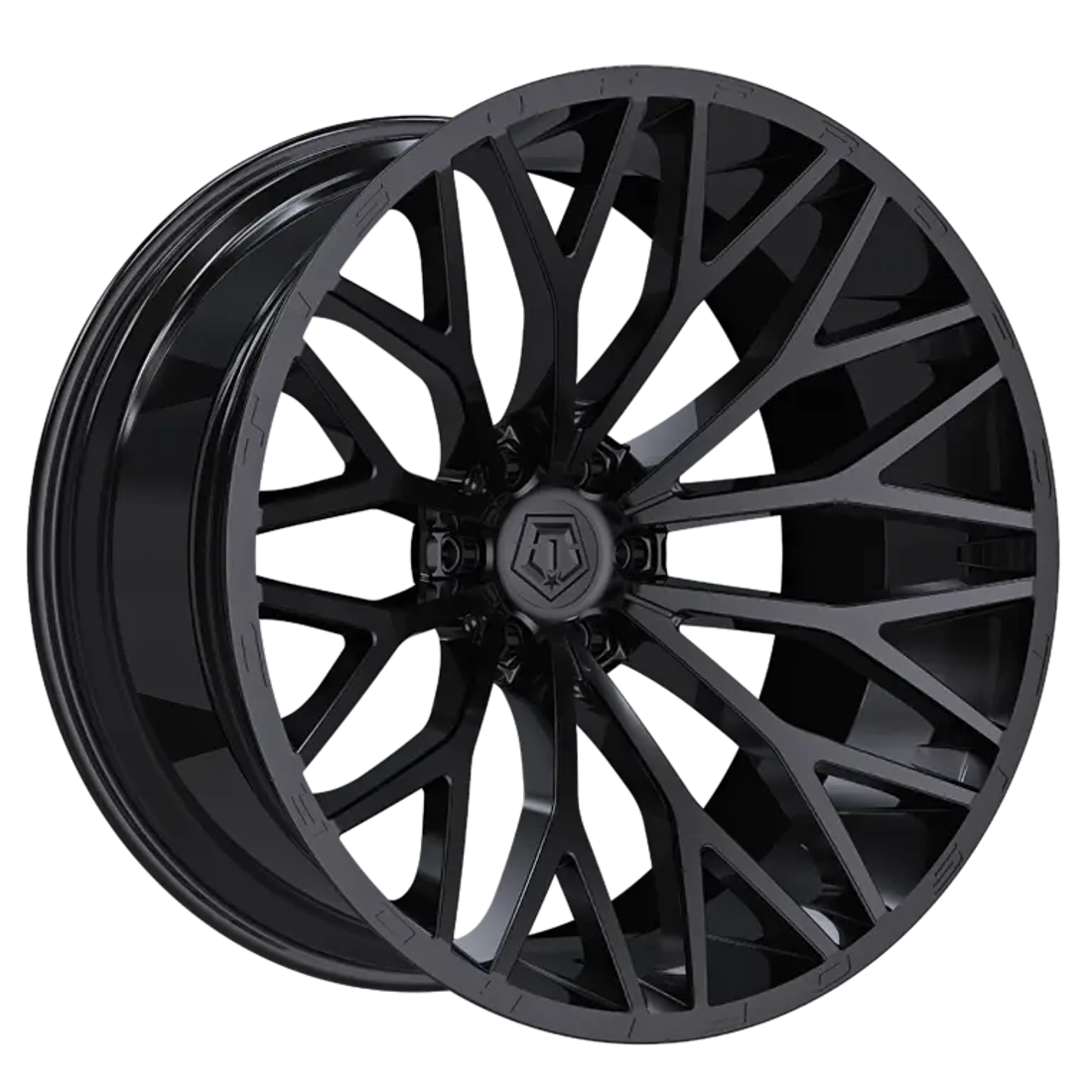 【OFOF】IF GLOSSY BLACK Monster Off-Road Gloss Shiny Black Wheel Center Cap PD-CAPSX