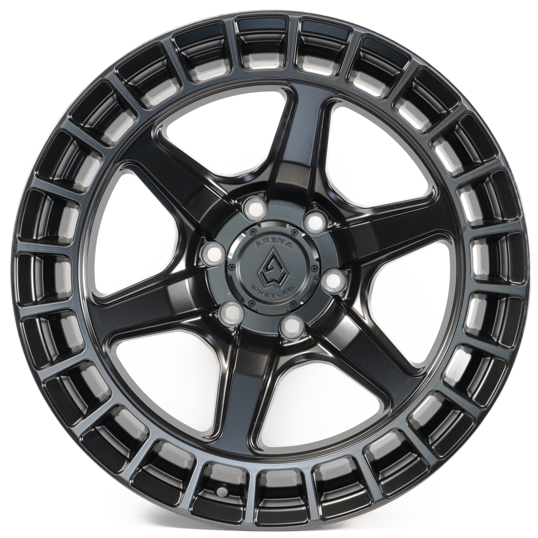 Arena Wheel Co Wheels Torque A107 Satin Black 17x9 1mm Offset 6x135