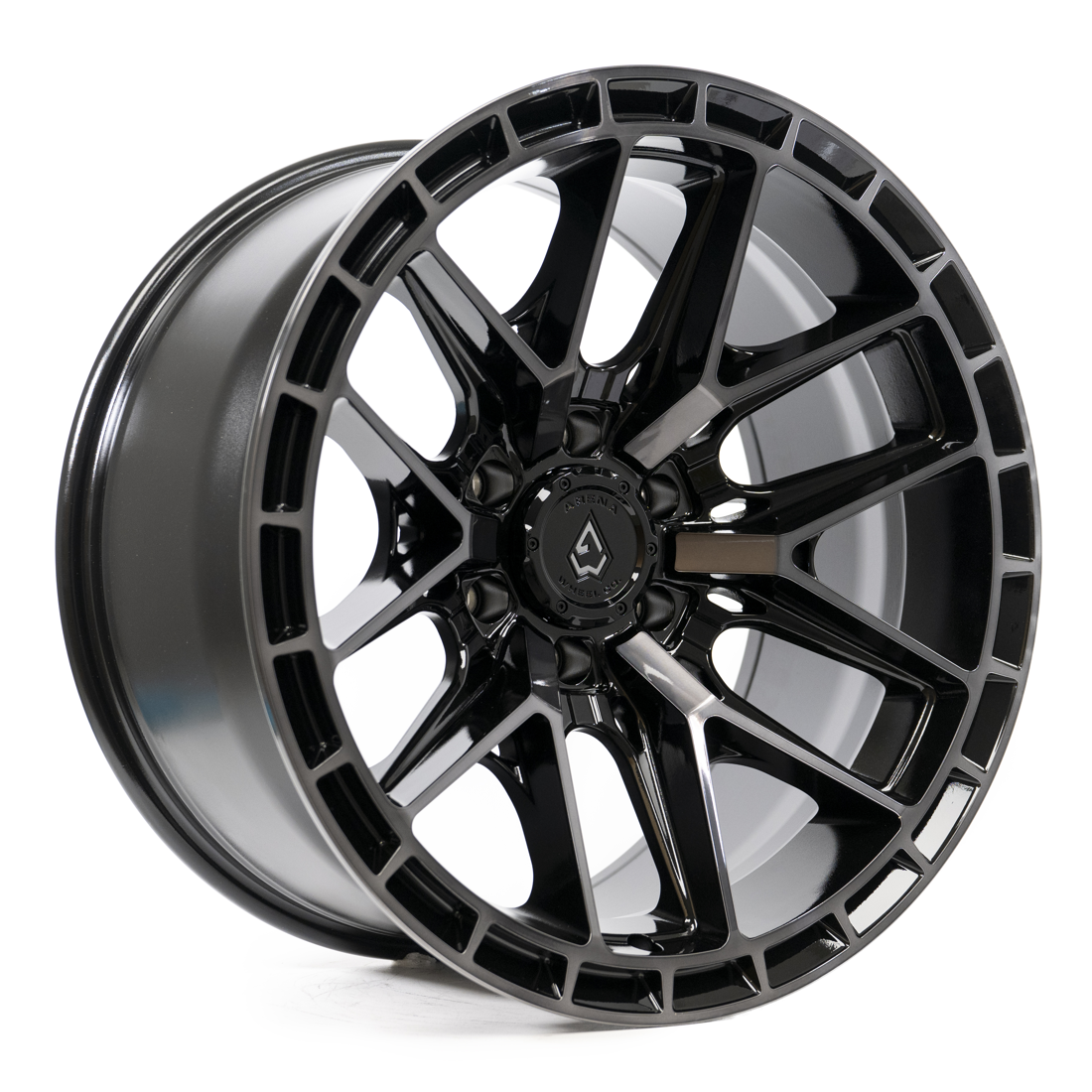 Arena Wheel Co A114 Battle 20x12 -44mm Black Machined