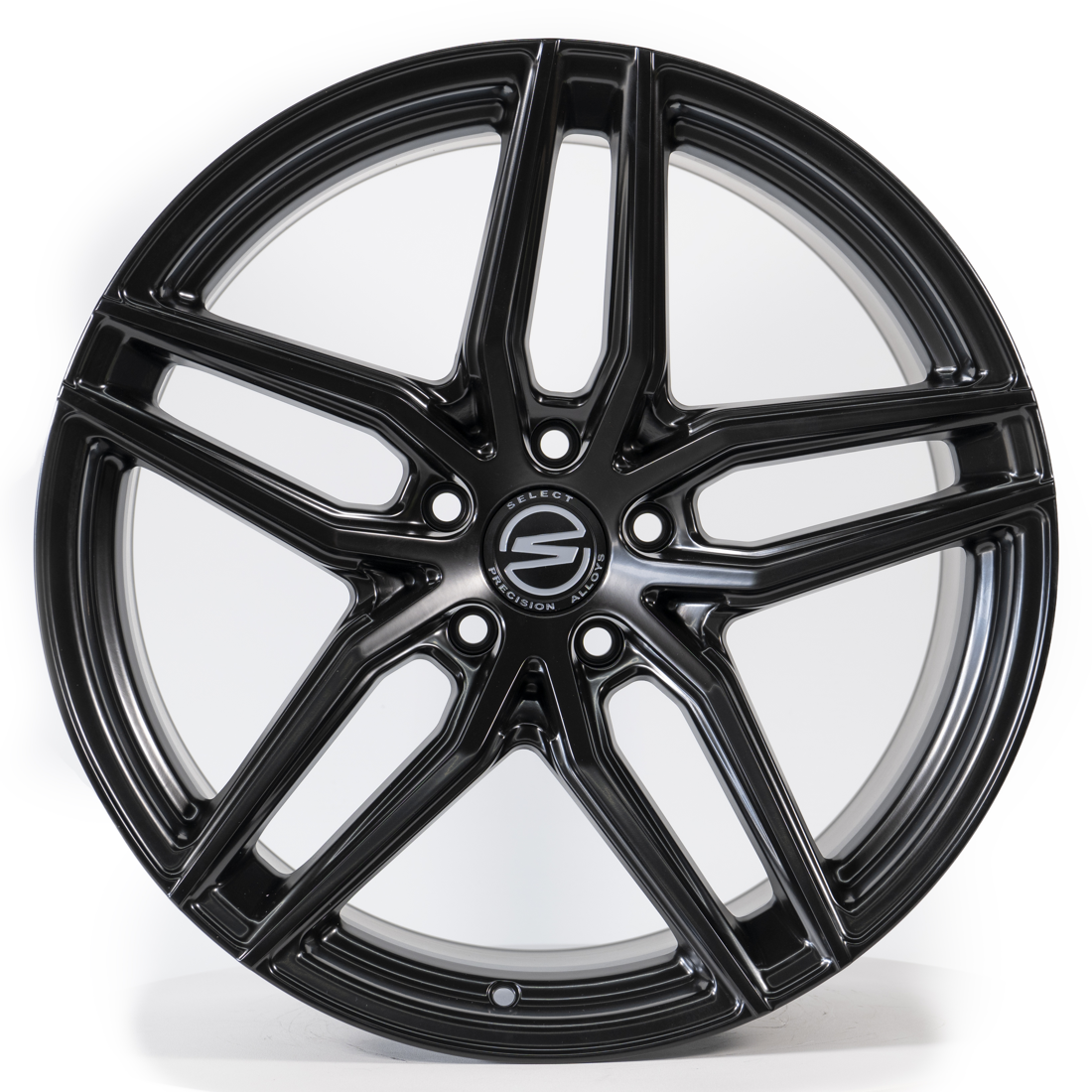 Select Precision Alloys Wheels Shadow S101 Satin Black 20x9 38mm Offset 5x112