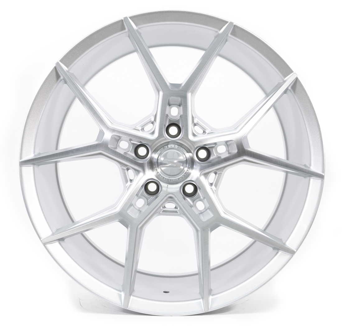 Select Precision Alloys Wheels Alpine S102 Gloss Silver Brushed 20x9 38mm Offset 5x112