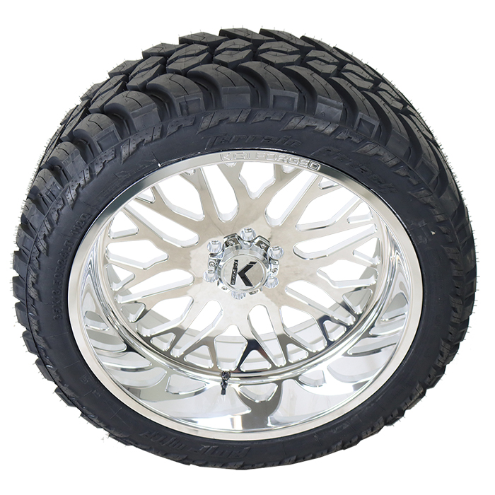 KG1 Forged KF081 Buckler Polished AMP Terrain Attack M/T