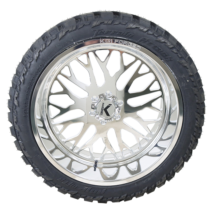 KG1 Forged KF081 Buckler Polished AMP Terrain Attack M/T