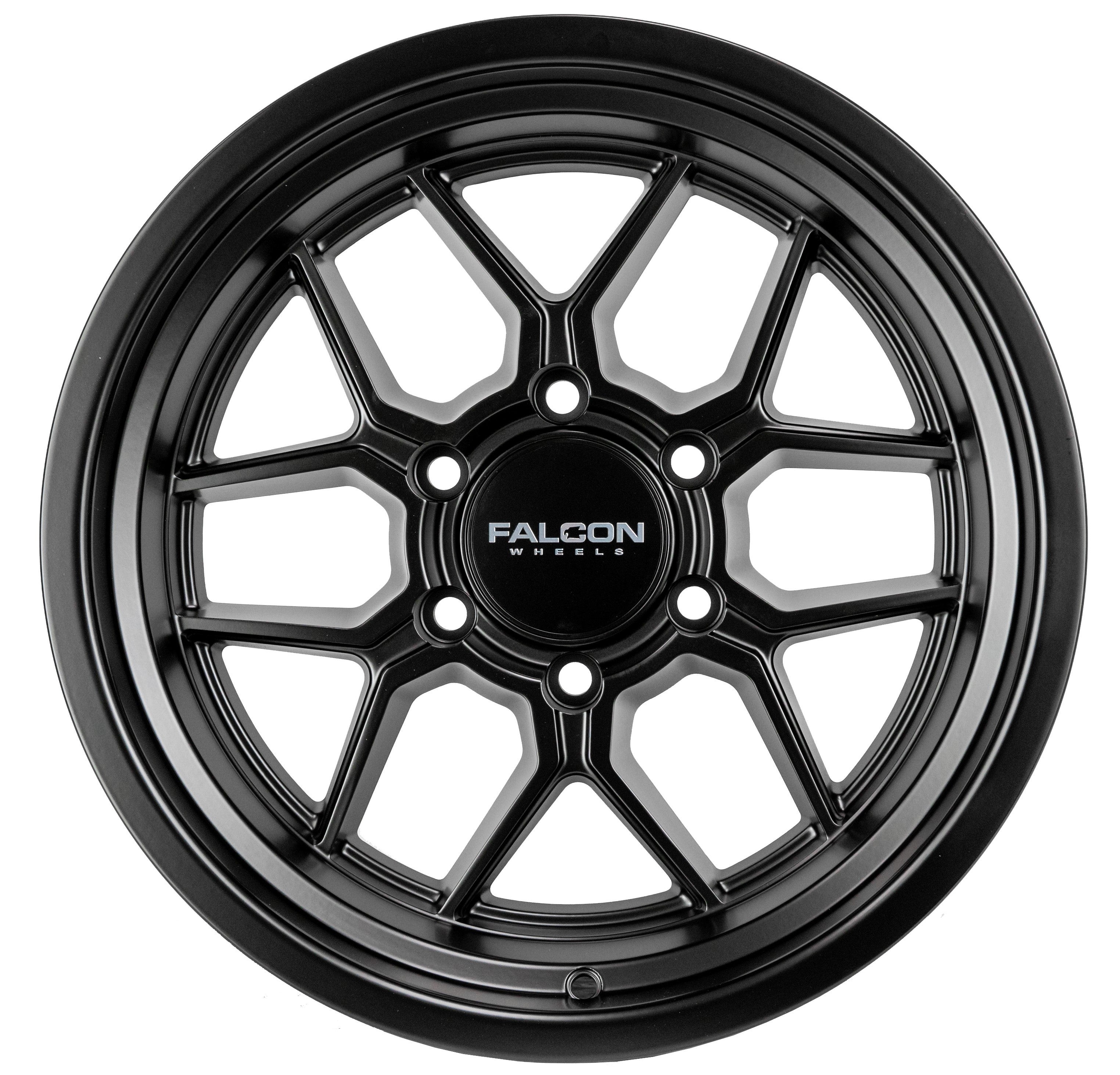 Falcon Offroad Wheels Apollo TX1 Matte Gunmetal 17x9 -12mm Offset 6x139.7 (6x5.5)