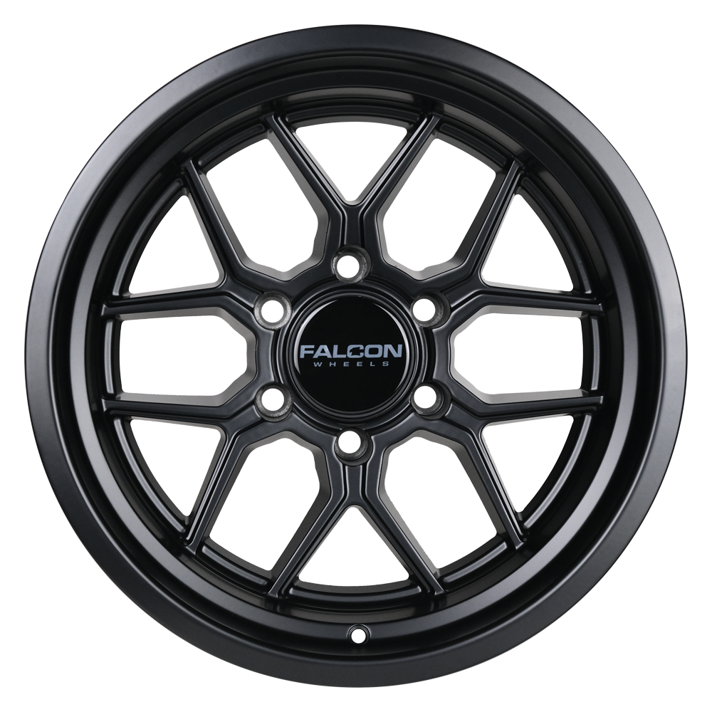 Falcon Offroad Wheels Apollo TX1 Matte Black 17x9 -25mm Offset 6x139.7 (6x5.5)
