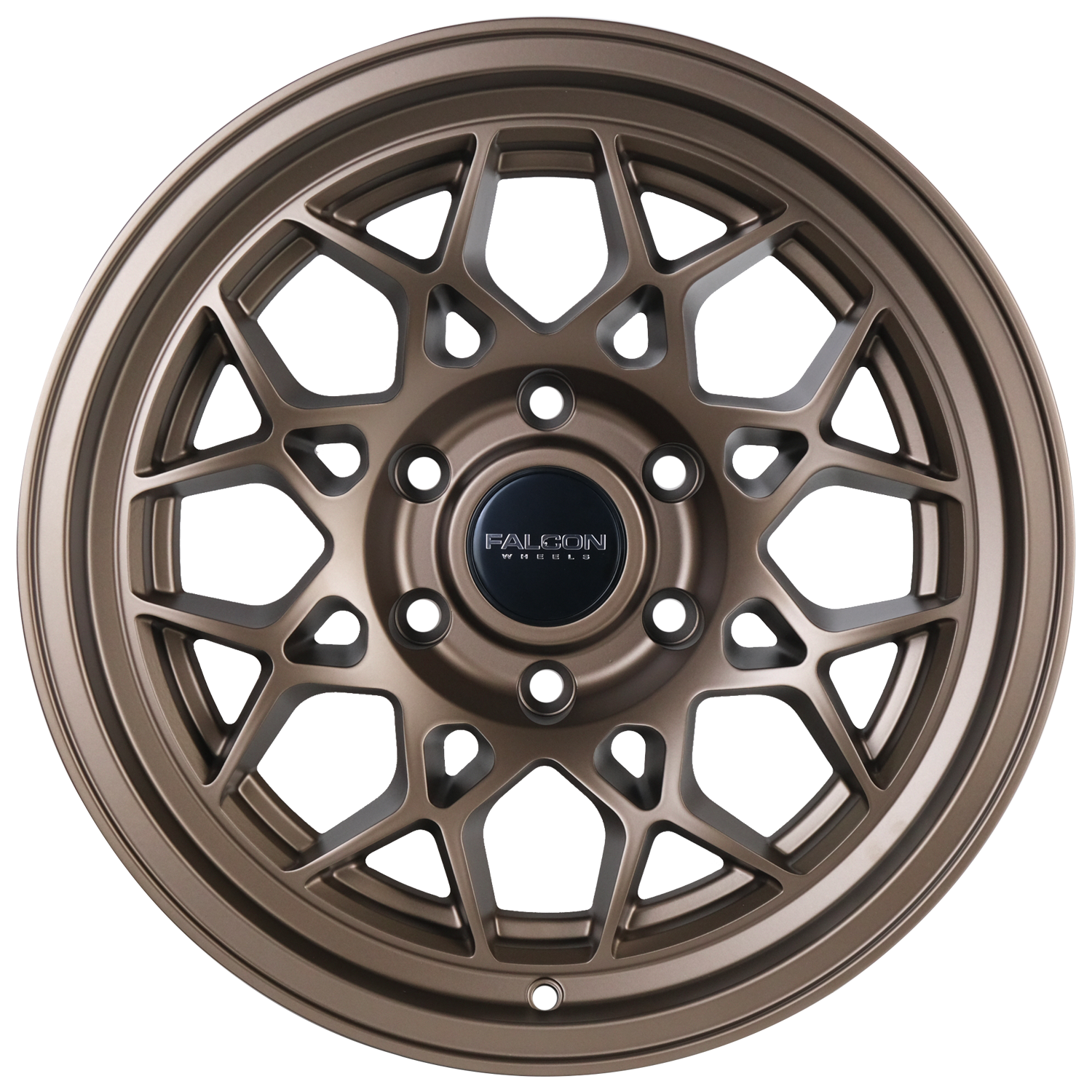 Falcon Offroad Wheels TX3 Matte Bronze 17x9 0mm Offset 6x139.7 (6x5.5)
