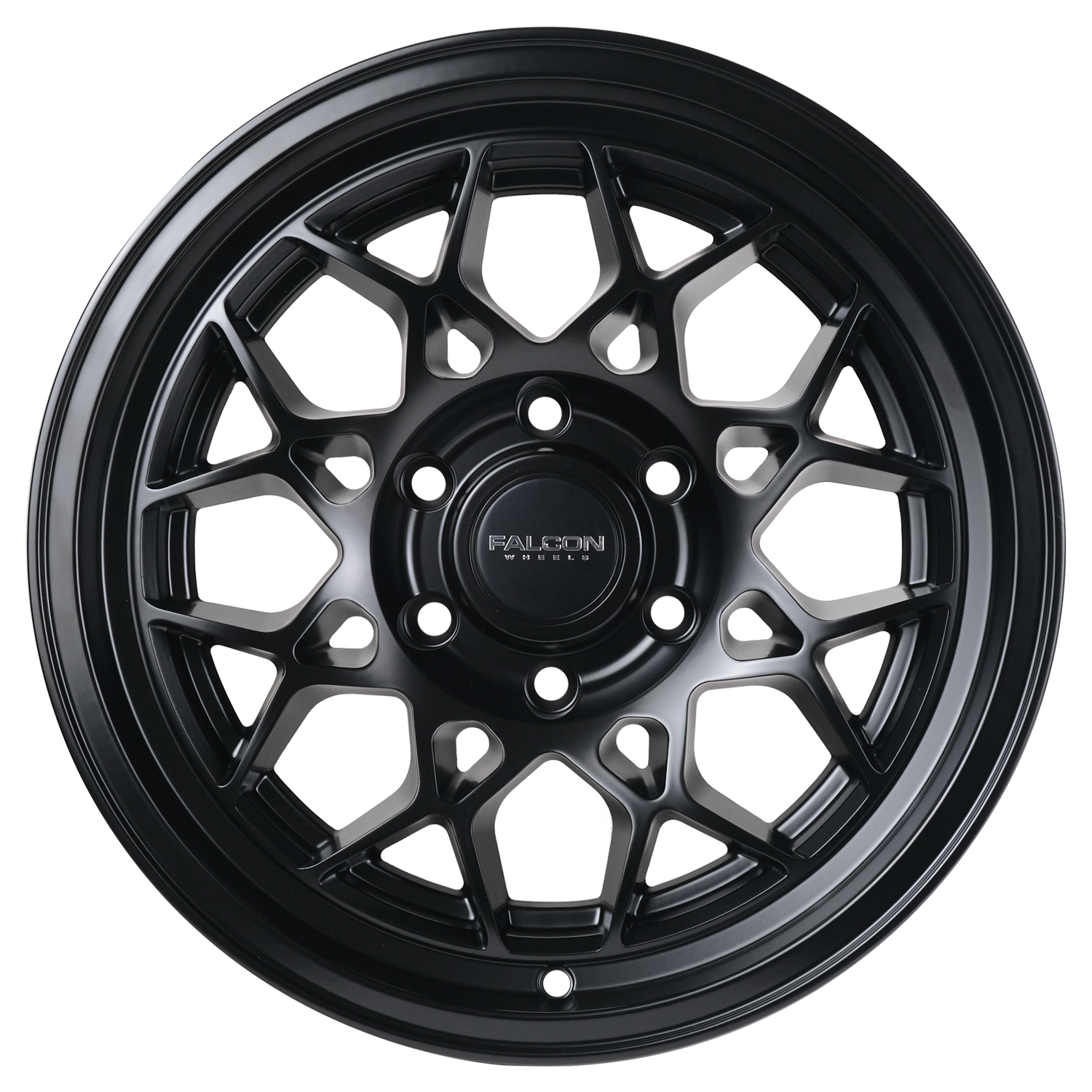 Falcon Offroad Wheels TX3 Matte Black 17x9 0mm Offset 6x139.7 (6x5.5)