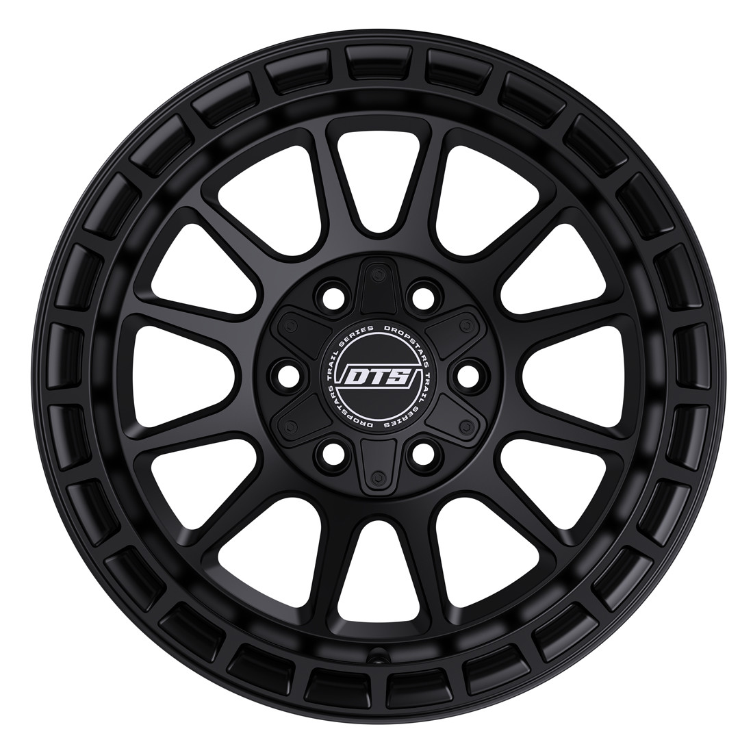 Dropstars Trail Series Wheels 606SB Satin Black 20x10 -19mm Offset 6x135,6x139.7 (6x5.5)