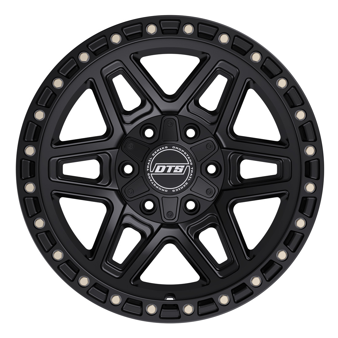 Dropstars Trail Series Wheels 602SB Satin Black 17x9 0mm Offset 6x135,6x139.7 (6x5.5)