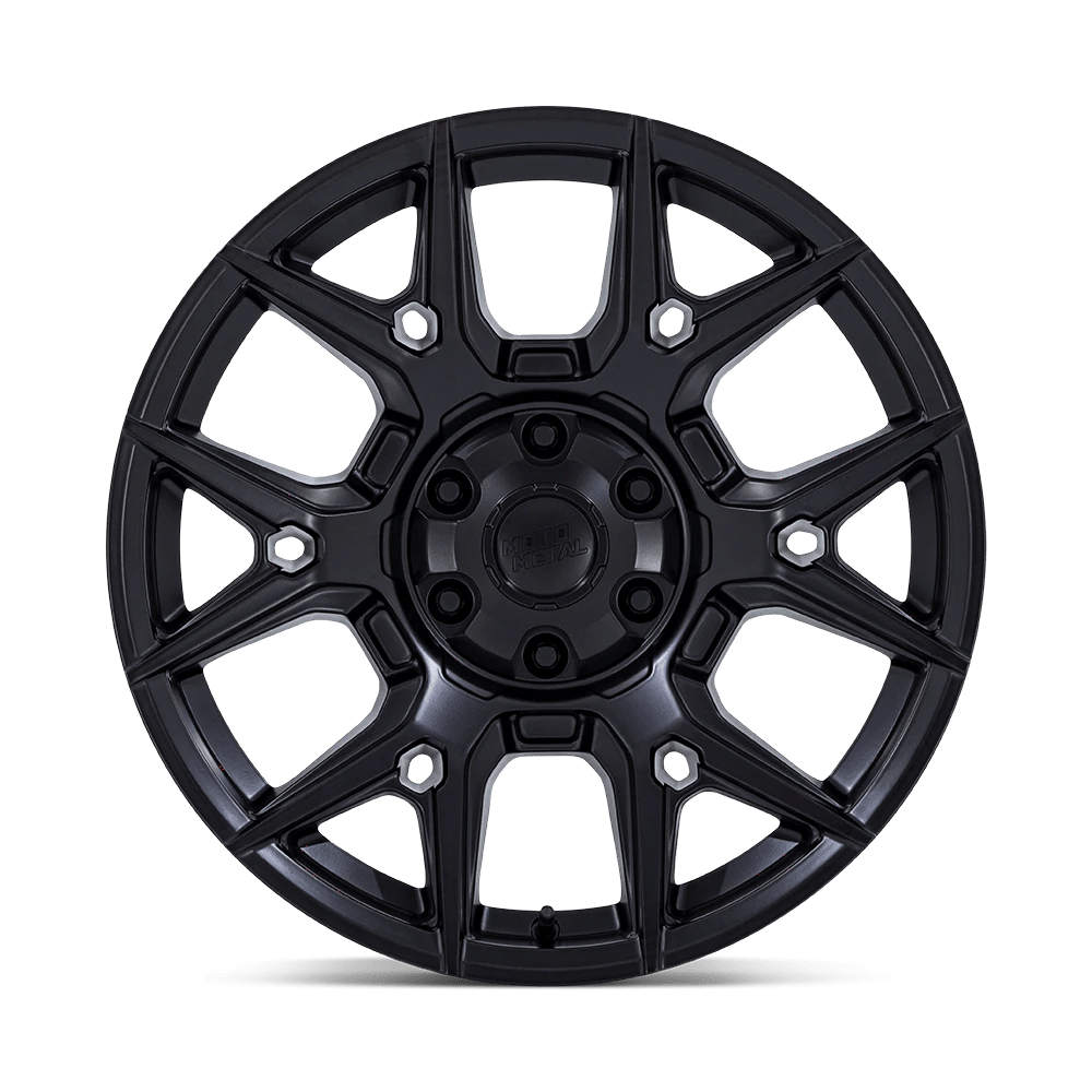 Moto Metal Wheels Mason MO813 Matte Black 17x8.5 12mm Offset 6x135,6x139.7 (6x5.5)